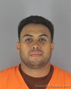 Mugshot of Maikell Josue Rodriguez Contreras booked in Hennepin County, Minnesota on August 9, 2026