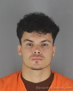 Mugshot of Sebastian Alejandro Alvarez Gomez booked in Hennepin County, Minnesota on August 10, 2026