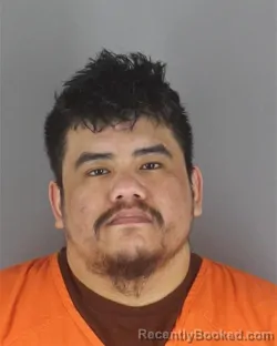 Mugshot of Richar Sanchez Mujica booked in Hennepin County, Minnesota on August 10, 2026