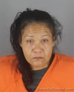 Mugshot of Miguelina Figueroa Romero booked in Hennepin County, Minnesota on August 12, 2026