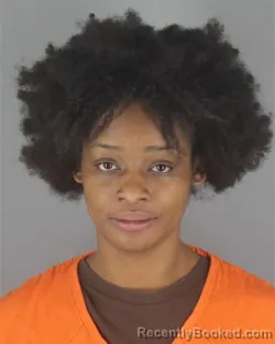 Mugshot of Breanna Denisha Goudeau booked in Hennepin County, Minnesota on August 12, 2026