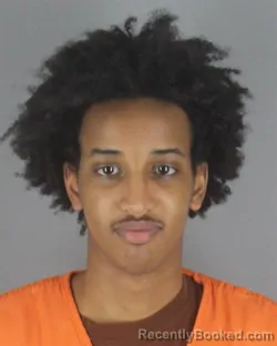 Mugshot of Yacqub Abdulahi Mubarak booked in Hennepin County, Minnesota on August 21, 2026
