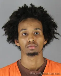 Mugshot of Usama Farhan Abdi booked in Hennepin County, Minnesota on August 23, 2026
