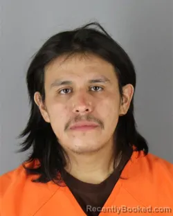 Mugshot of Sergio Trey Torres booked in Hennepin County, Minnesota on August 24, 2026
