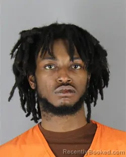 Mugshot of Semaj Abdullah Ward booked in Hennepin County, Minnesota on August 24, 2026