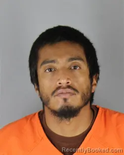 Mugshot of Jose Guadalupe Rodriguez booked in Hennepin County, Minnesota on August 24, 2026