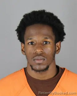 Mugshot of Mason Rashad Brown booked in Hennepin County, Minnesota on August 24, 2026