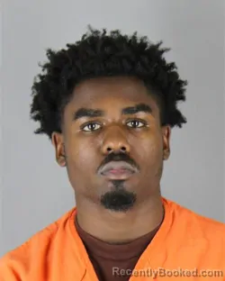 Mugshot of Curtis Malik Crawford booked in Hennepin County, Minnesota on August 24, 2026