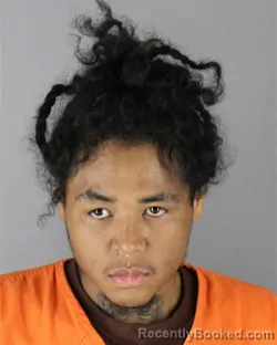 Mugshot of Demetrius Ramon Hart booked in Hennepin County, Minnesota on August 25, 2026