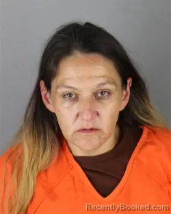 Mugshot of Valerie Jo Bellanger booked in Hennepin County, Minnesota on August 25, 2026
