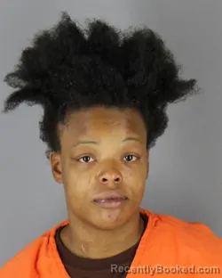 Mugshot of Treonna Tyrielle Etavia Williams booked in Hennepin County, Minnesota on August 25, 2026
