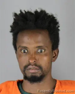 Mugshot of Guled Mohamed Ali booked in Hennepin County, Minnesota on August 25, 2026