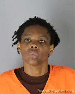 Mugshot of Catasha Leticia Hoskins booked in Hennepin County, Minnesota on August 25, 2026
