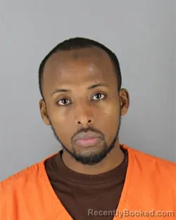 Mugshot of Mohamed Hussein Bare booked in Hennepin County, Minnesota on August 25, 2026