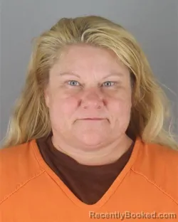 Mugshot of Amanda Jo Kicker booked in Hennepin County, Minnesota on August 25, 2026