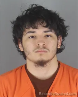 Mugshot of Juan Antonio Zambrano booked in Hennepin County, Minnesota on August 25, 2026