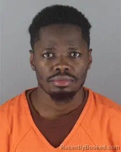 Mugshot of Wyden Moturi Abuya booked in Hennepin County, Minnesota on August 25, 2026