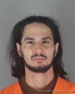 Mugshot of Javier Alexander Jr Garcia booked in Hennepin County, Minnesota on August 25, 2026