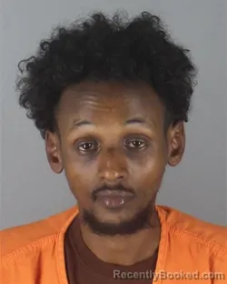 Mugshot of Abubakar Aden Mur booked in Hennepin County, Minnesota on August 25, 2026