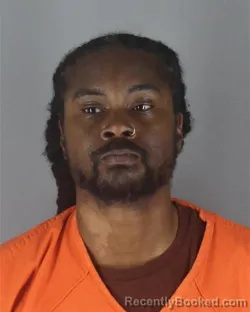 Mugshot of Shakir Rashad Sallet booked in Hennepin County, Minnesota on August 26, 2026