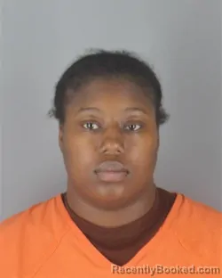 Mugshot of Tyesha Patrice Warren booked in Hennepin County, Minnesota on August 26, 2026