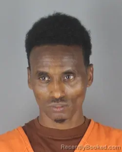 Mugshot of Mohamud Diriye Kahin booked in Hennepin County, Minnesota on August 26, 2026