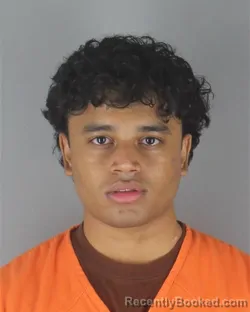 Mugshot of Abhishikt Tummala booked in Hennepin County, Minnesota on August 27, 2026