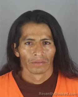 Mugshot of Jeronimo Andres Gaspar booked in Hennepin County, Minnesota on August 27, 2026