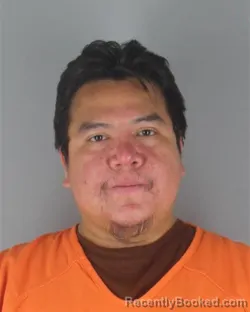 Mugshot of Abram Moreno Vasquez booked in Hennepin County, Minnesota on August 28, 2026