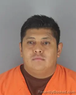 Mugshot of Francisco Javier Clemente Sanchez booked in Hennepin County, Minnesota on August 28, 2026