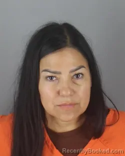 Mugshot of Yolanda Beltran booked in Hennepin County, Minnesota on August 28, 2026