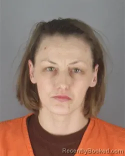 Mugshot of Tessa Ann Frank booked in Hennepin County, Minnesota on August 28, 2026