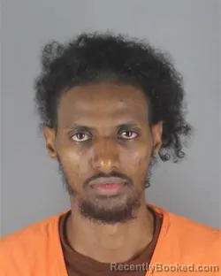 Mugshot of Ahmed Mohamoud Ismail booked in Hennepin County, Minnesota on August 28, 2026