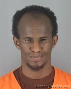 Mugshot of Bashir Mahamud Abu booked in Hennepin County, Minnesota on August 28, 2026