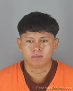 Mugshot of Darwin Favian Toapanta Velasque booked in Hennepin County, Minnesota on August 28, 2026