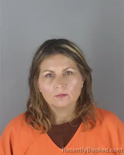 Mugshot of Rebecca Jo Thorsen booked in Hennepin County, Minnesota on August 29, 2026