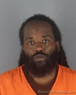 Mugshot of Deante Andre Kennebrew booked in Hennepin County, Minnesota on August 30, 2026