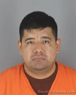 Mugshot of Jose Armando Sanjuan-Lopez booked in Hennepin County, Minnesota on August 30, 2026