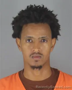 Mugshot of Abdi Rashid Dagane booked in Hennepin County, Minnesota on August 31, 2026