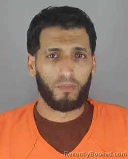 Mugshot of Mohammed Omar Abdallah booked in Hennepin County, Minnesota on August 31, 2026