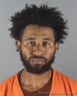 Mugshot of Hassan Paul Bangura booked in Hennepin County, Minnesota on August 31, 2026