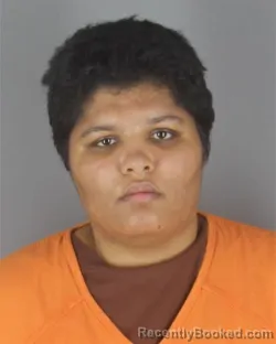 Mugshot of Jasmine Symone Sornsen booked in Hennepin County, Minnesota on August 31, 2026