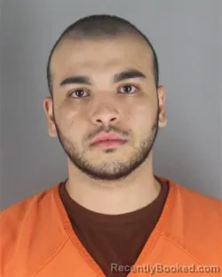 Mugshot of Mohamad Omar Abdelgwad Sayed booked in Hennepin County, Minnesota on August 31, 2026