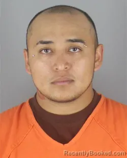 Mugshot of Samuel Hernandez booked in Hennepin County, Minnesota on August 31, 2026