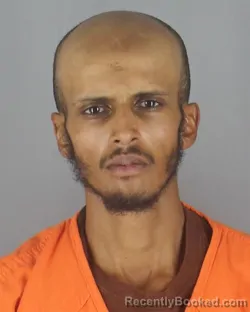Mugshot of Elmi Farah Ali booked in Hennepin County, Minnesota on August 31, 2026