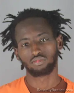 Mugshot of Amin Ahmed Omar booked in Hennepin County, Minnesota on August 31, 2026