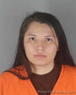 Mugshot of Veronica Lorena Flores-Gonzalez booked in Hennepin County, Minnesota on September 1, 2026