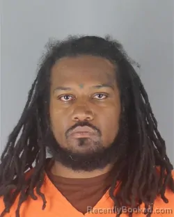 Mugshot of Donte Rashad Grice booked in Hennepin County, Minnesota on September 1, 2026