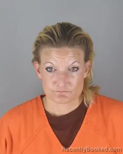Mugshot of Chritina Lynn Jensen booked in Hennepin County, Minnesota on September 1, 2026