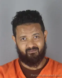 Mugshot of Yusuf Yahya Mohamed booked in Hennepin County, Minnesota on September 2, 2026